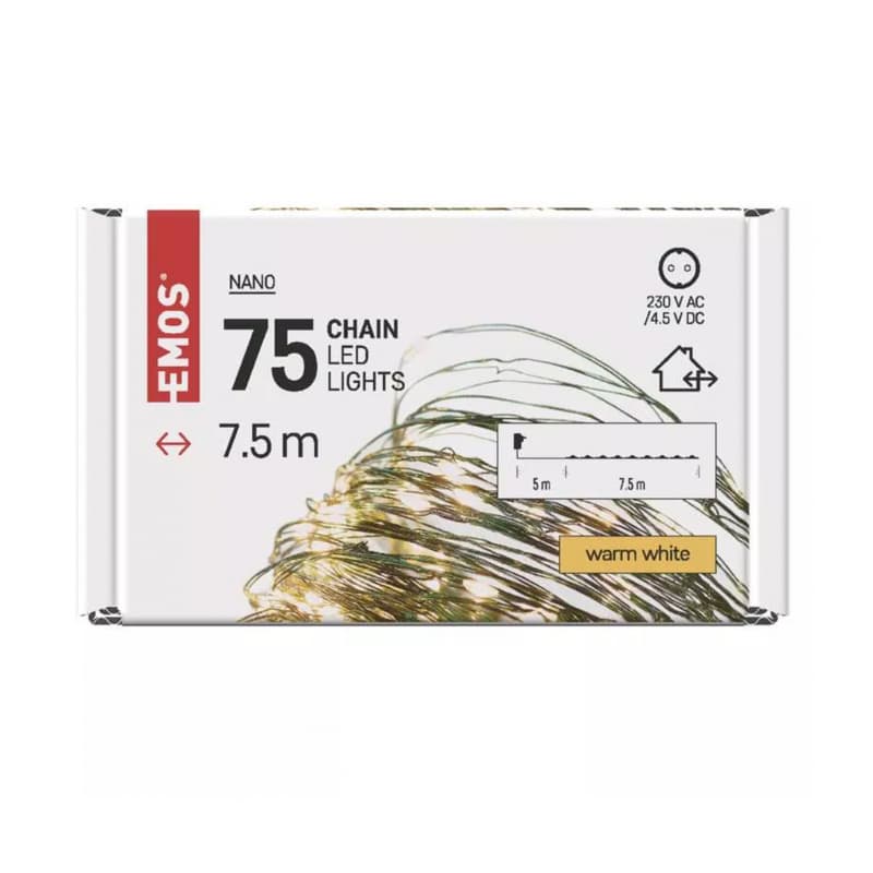 Łańcuch D3AW04, nano łezki, ciepła biel IP44