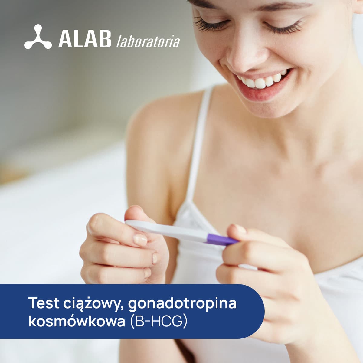 Test ciążowy, gonadotropina kosmówkowa (B-HCG)