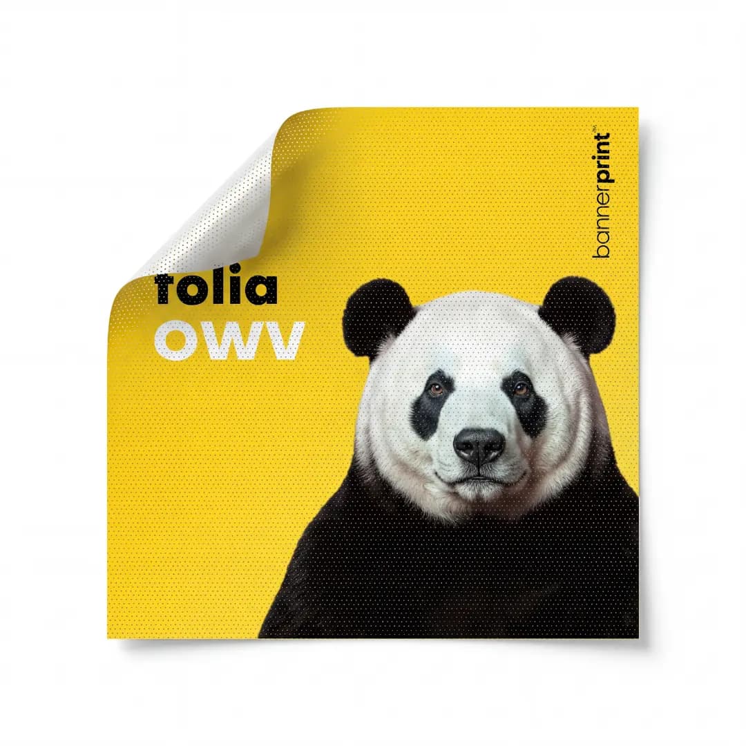 Folia OWV (widoczność z jednej strony)