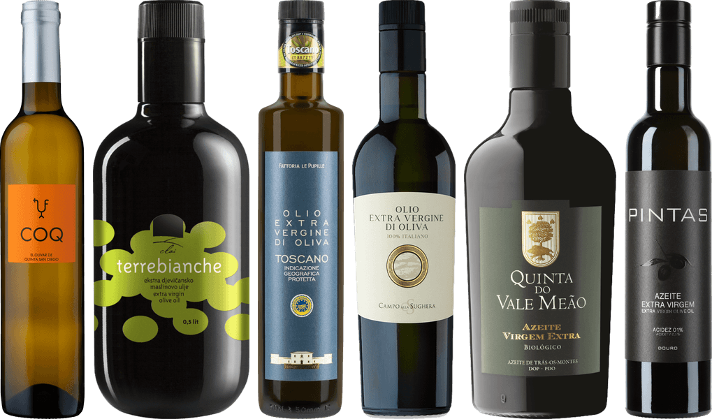 Zestaw degustacyjny Oliwy z Oliwek winnicy Premium