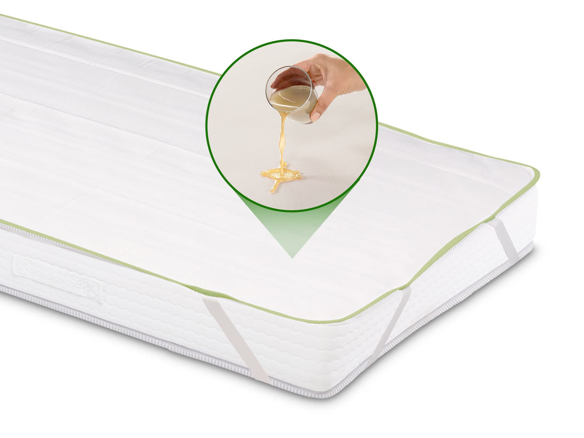 Ochraniacz wodoodporny na materac Aloe Vera 140x190/200 cm