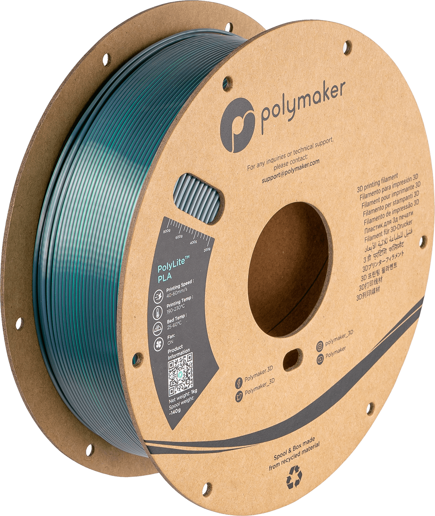 Polymaker Polylite Silk PLA Dual Color