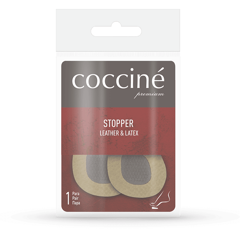 Hamulec stopy lateks i skóra naturalna - COCCINE STOPPER LATEX&LEATHER