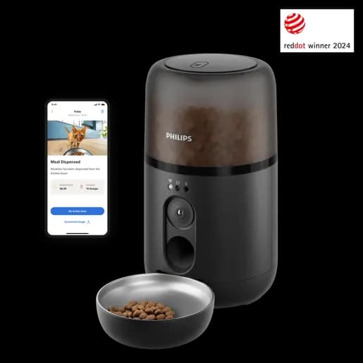 Philips Seria dla zwierząt Inteligentny podajnik karmy z kamerą PAW5320/02