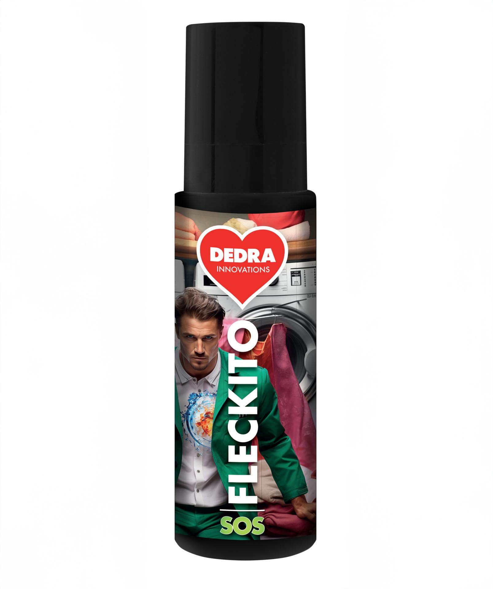 FLECKITO | 1‑minutowy spray na plamy | S.O.S | szybka pomoc zawsze pod ręką | 100 ml