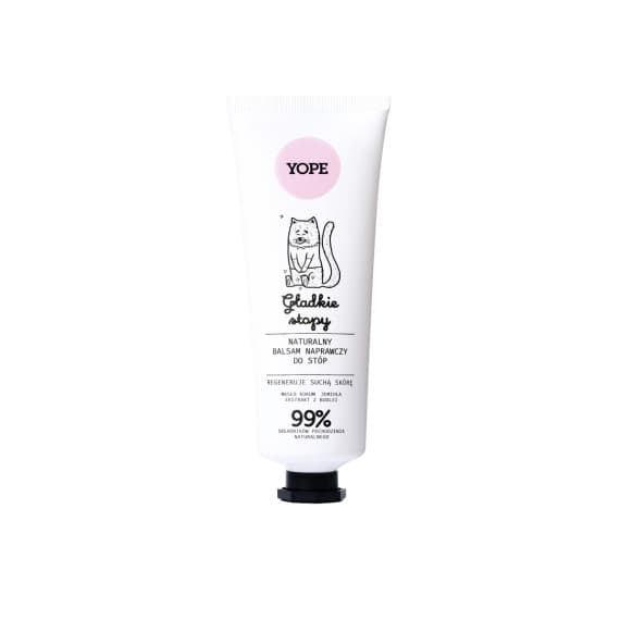 YOPE Gładkie Stopy Naturalny Balsam Naprawczy do Stóp 75ml