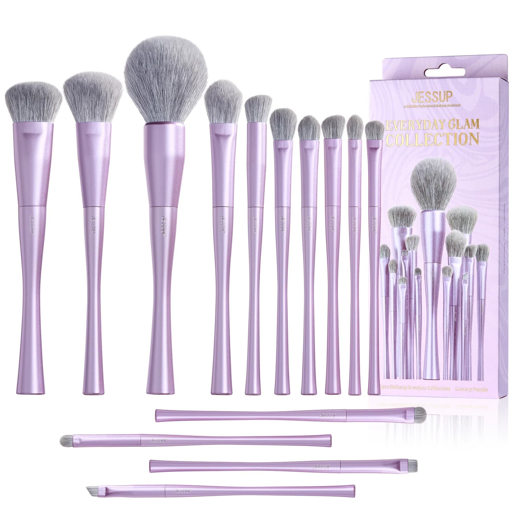 Jessup Everyday Glam Collection Zestaw Pędzli do Makijażu T512