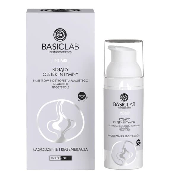 BasicLab Intimis Kojący Olejek Intymny 50ml