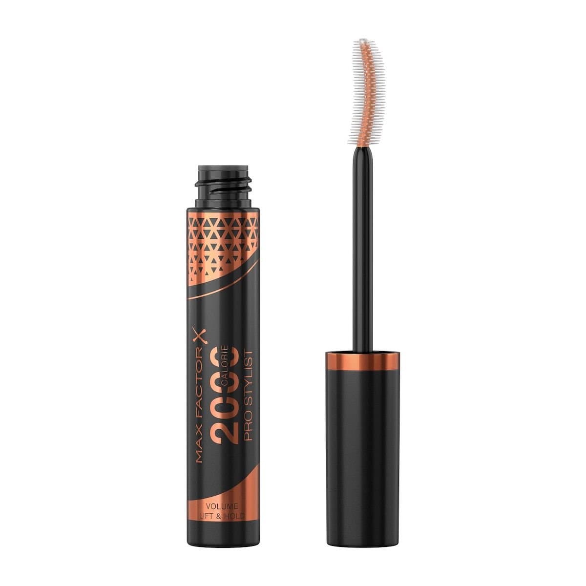 2000 Calorie Pro Stylist, Unoszący i nadający objętości tusz do rzęs Black, 9 ml