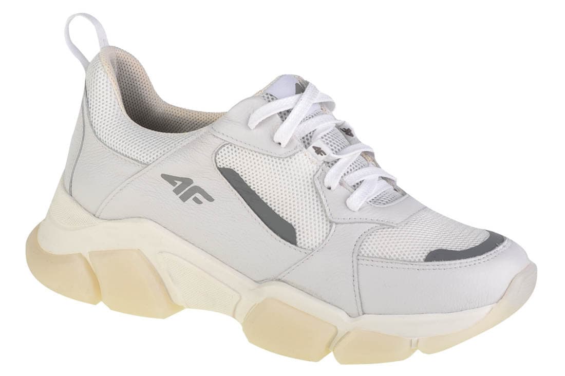 4F, Sneakersy damskie Wmn's Casual H4L-OBDL254-10S, Biały, rozm. 38