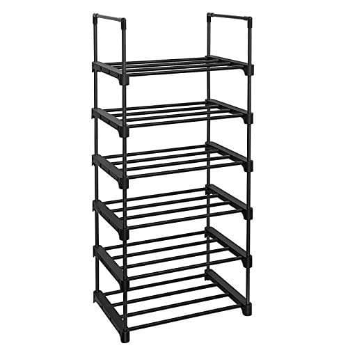 6-poziomowy stojak na buty, organizator przechowywania żelaza, konfigurowalny projekt, oszczędność przestrzeni i wszechstronna p