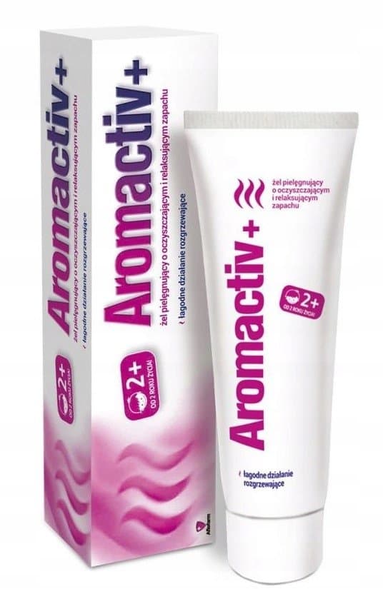 Wyrób medyczny, Aflofarm Farmacja, Aromactiv+, Żel dla dzieci ułatwiający oddychanie, 50 g