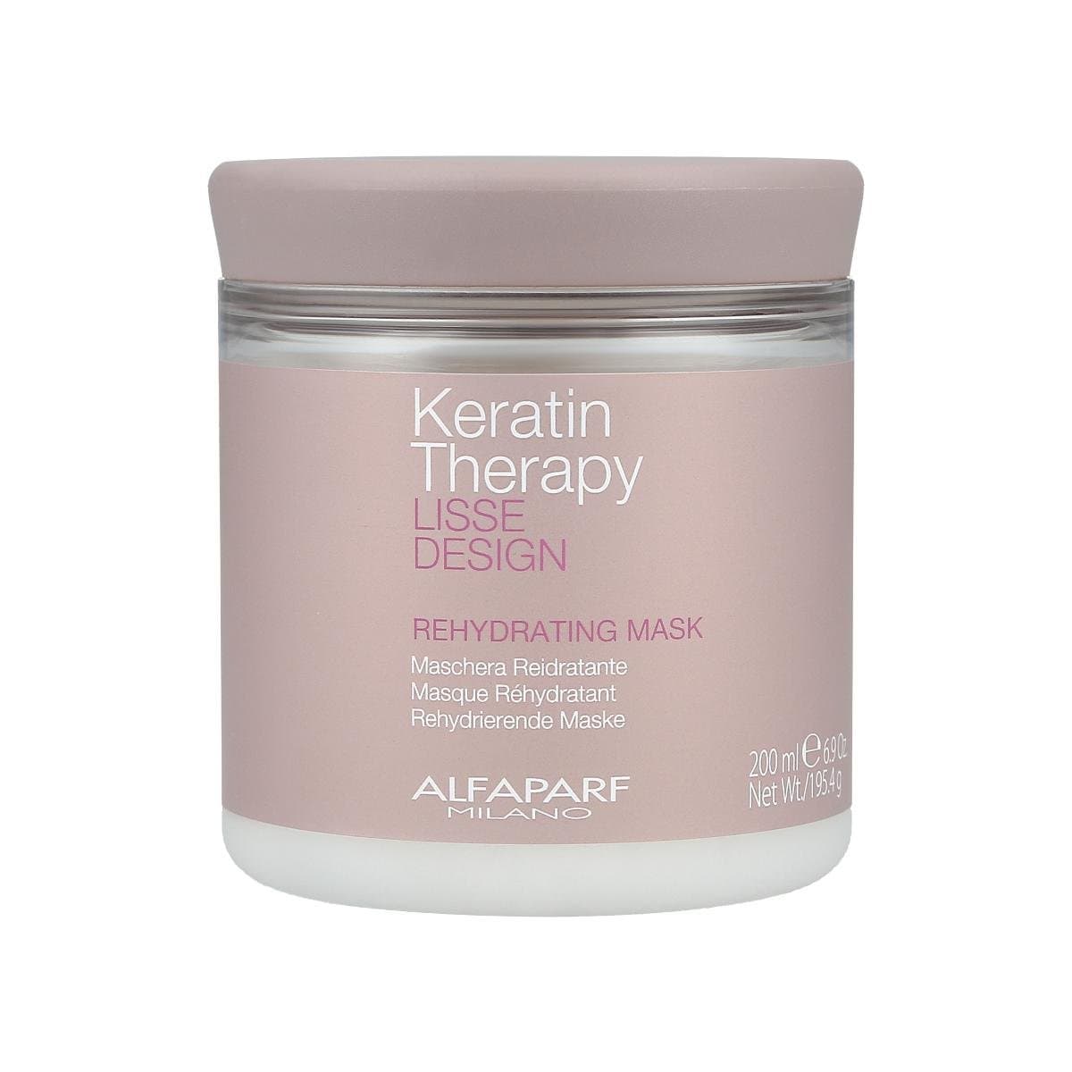 Alfaparf, Lisse Design Keratin Therapy, maska nawilżająca, 200 ml