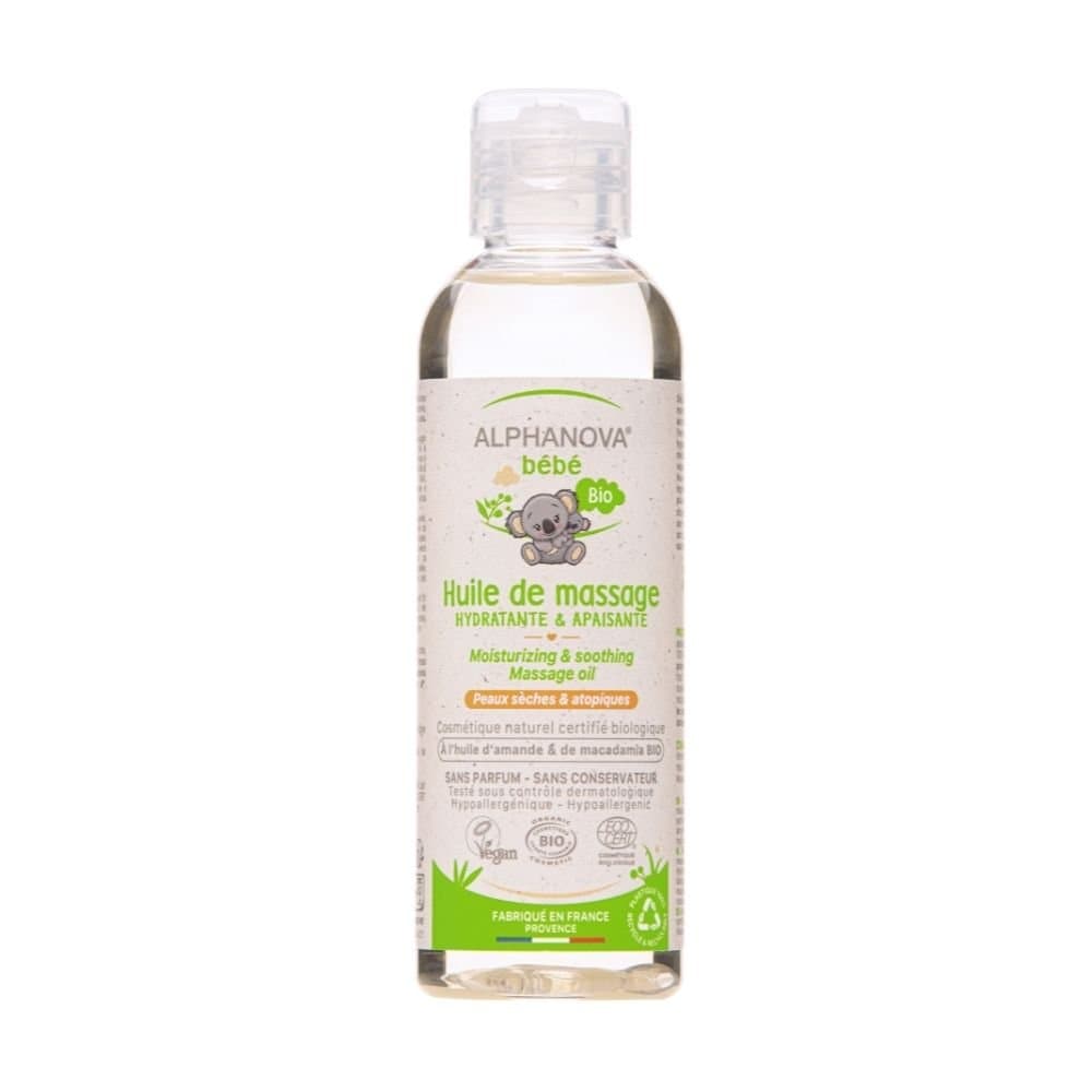 Alphanova, Bebe, olejek do masażu dla każdego rodzaju skóry, 100 ml