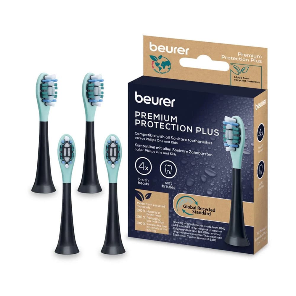 BEURER KOŃCÓWKI DO SZCZOTECZEK SONICZNYCH PREMIUM PLUS 4 SZT.