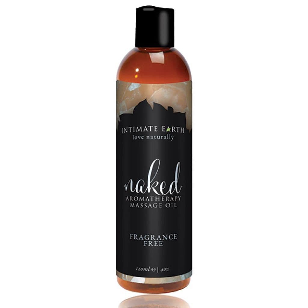 Bezzapachowy Olejek Do Masażu - Intimate Earth Massage Oil Naked Unscented 120 Ml