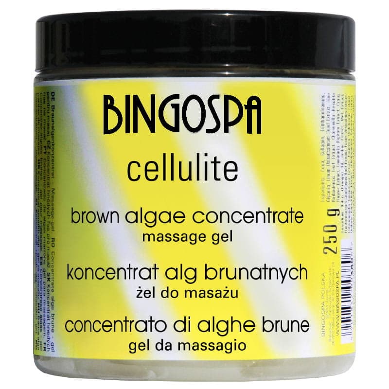 BINGOSPA, CELLULITE, Koncentrat alg brunatnych do masażu, 250g