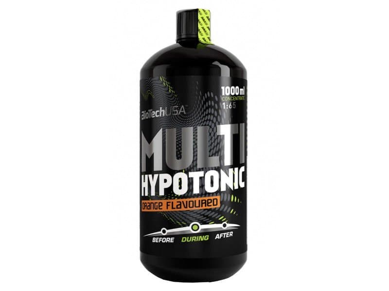 BioTech, Węglowodany i izitoniki, Multi Hypotonic Drink 1:65, 1000 ml