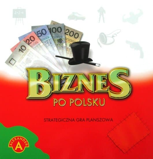 Biznes Po Polsku Średni Alexander Gra Edukacyjna Rodzinna Karty Banknoty