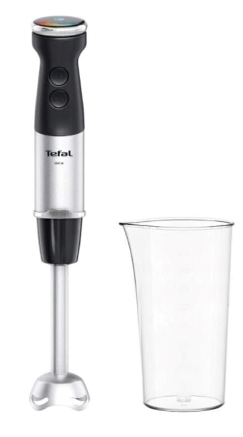 Blender ręczny TEFAL HB671830 HBL Quickchef Czarno-srebrny 1000 W