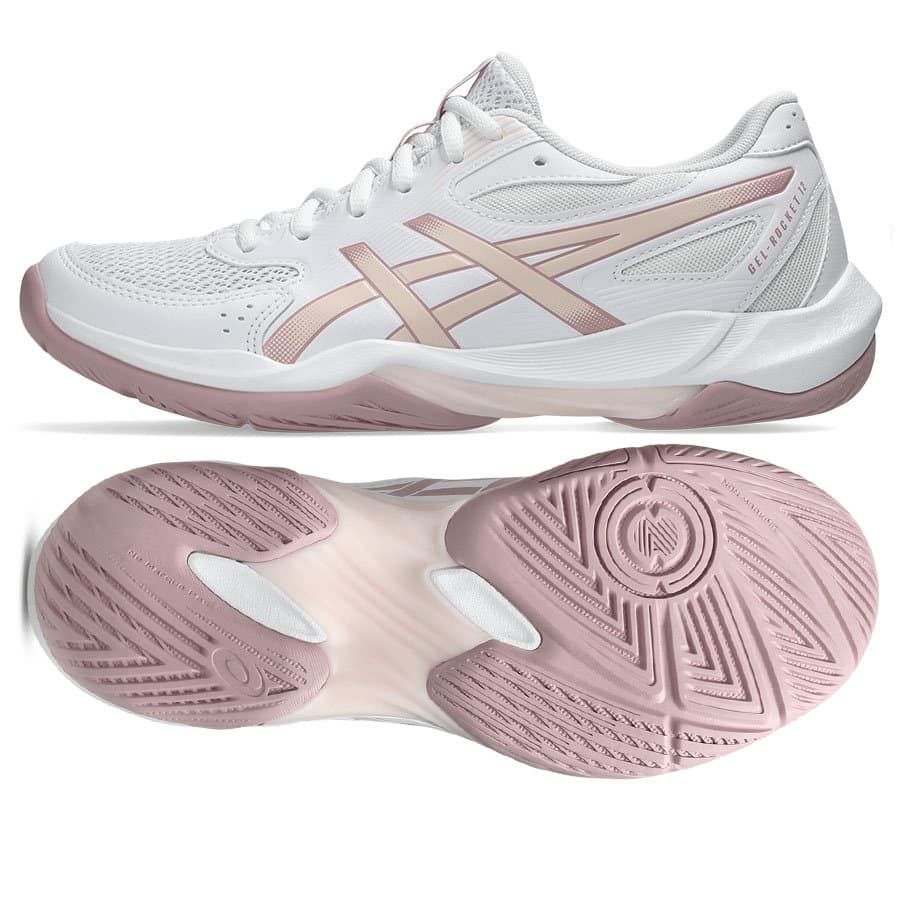 Buty Asics GEL-ROCKET 12 1072A119 103 37 1/2 biały