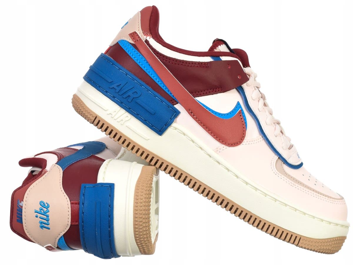 Buty damskie NIKE - W AF1 SHADOW CI0919-601 sneakersy sportowe skórzane
