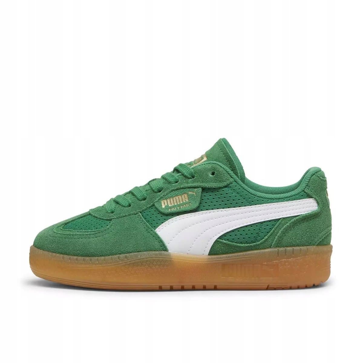 BUTY DAMSKIE PUMA PALERMO MODA VINTAGE 39882403 SNEAKERSY SKÓRZANE ZIELONE