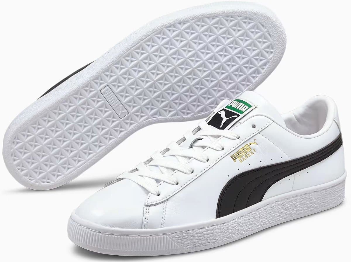 Buty damskie sportowe Puma Basket Classic XXI r.36 Białe skórzane trampki