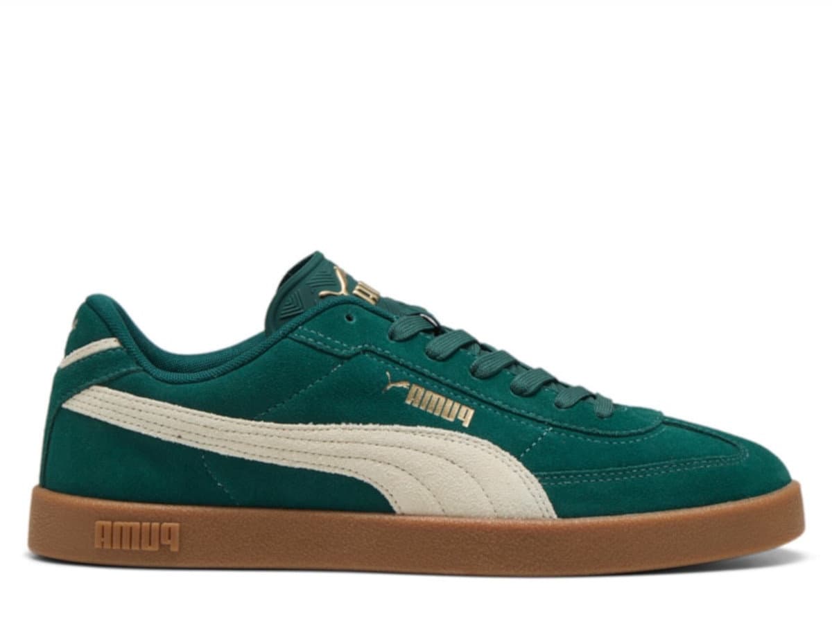 Buty męskie Puma 40071703 CLUB II ERA SUEDE Zielone