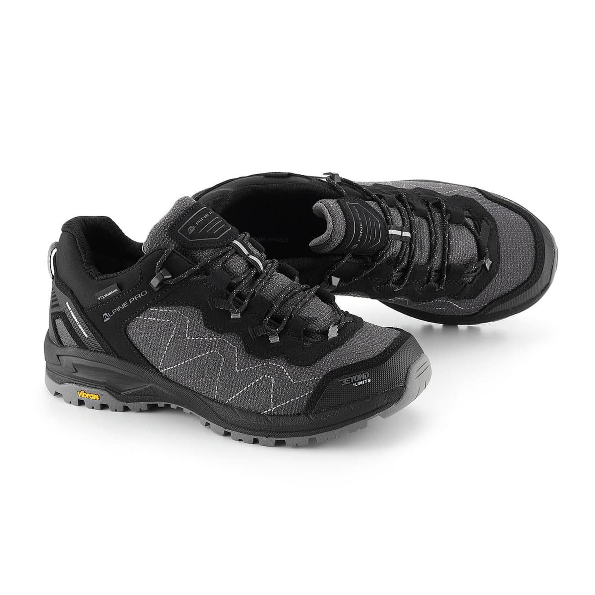 Buty niskie trekkingowe Alpine Pro Ibane 2 k.czarny r.38