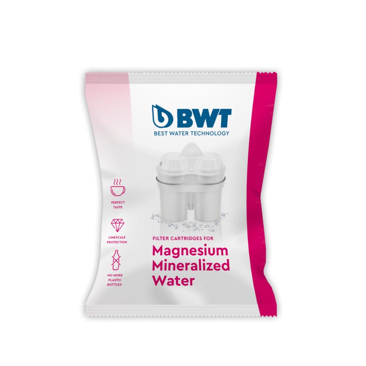 Bwt Filtr Filtrujacy Do Dzbanka Wkład Wody Mg2+ Z Magnezem 3X