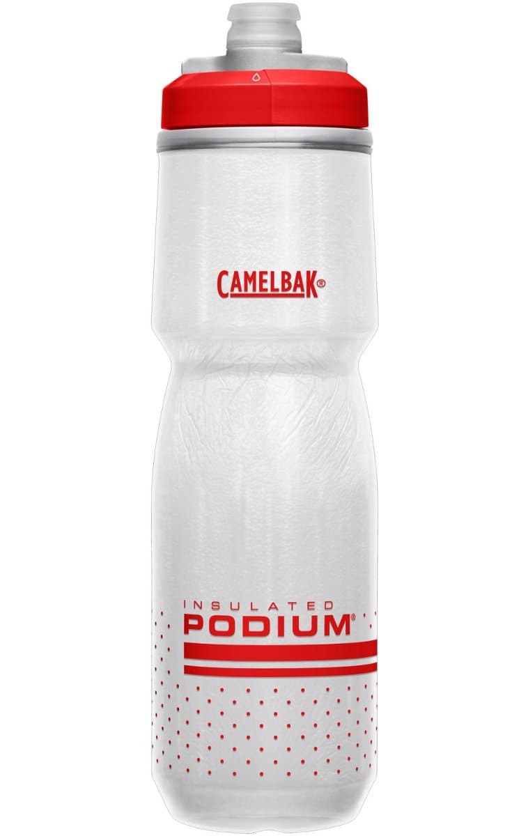Camelbak, Bidon termiczny Podium Chill 710Ml/24Oz Fiery Red/White 024882