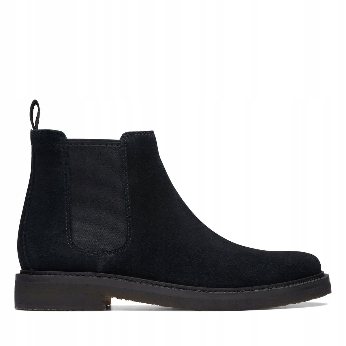 Clarks Męskie Sztyblety Czarne Ze Skórą 41,5 Jwa