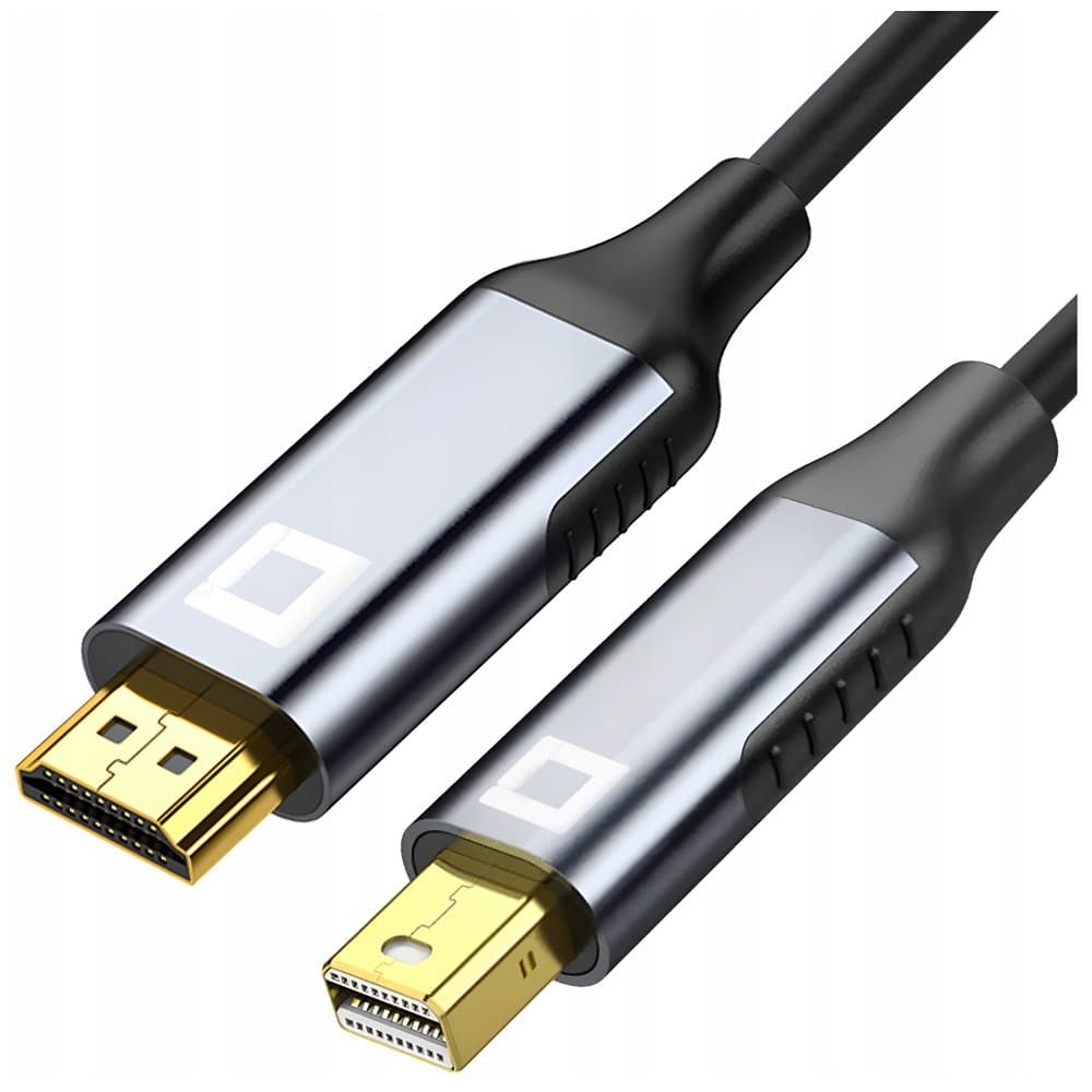 CO2 KABEL MINI DISPLAYPORT HDMI 2.0 PRZEWÓD MINI DP HD 240HZ 4K 60HZ HDR 2M