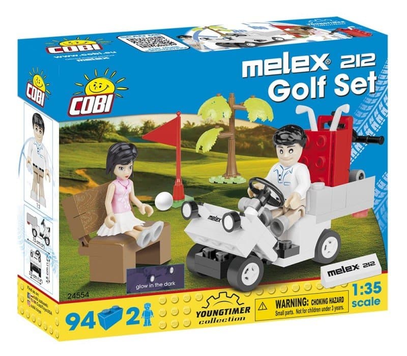 Cobi, klocki, Youngtimer Collection Melex 212 Golf Set, 24554