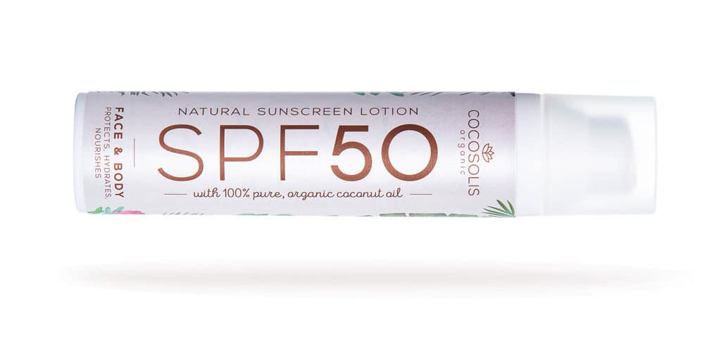 Cocosolis SPF50 Natural Sunscreen Lotion Balsam