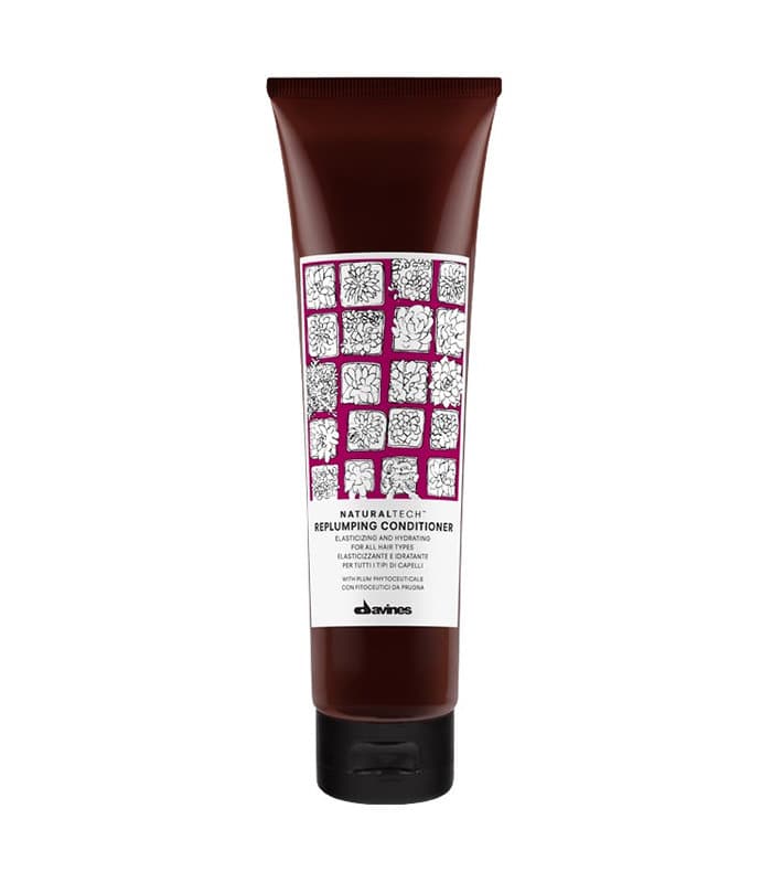 Davines, Naturaltech Repluming, nawilżająco-uelastyczniająca odżywka do każdego rodzaju włosów, 60 ml