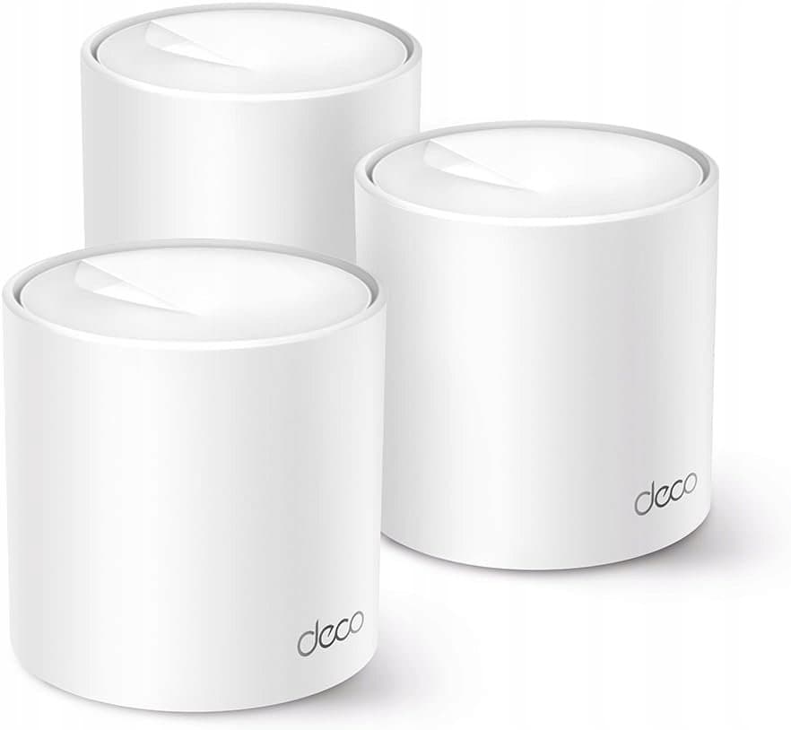Deco TP-Link X1500 zestaw 3 szt. Access Point Router 802.11ax Wi-Fi 6 nowy
