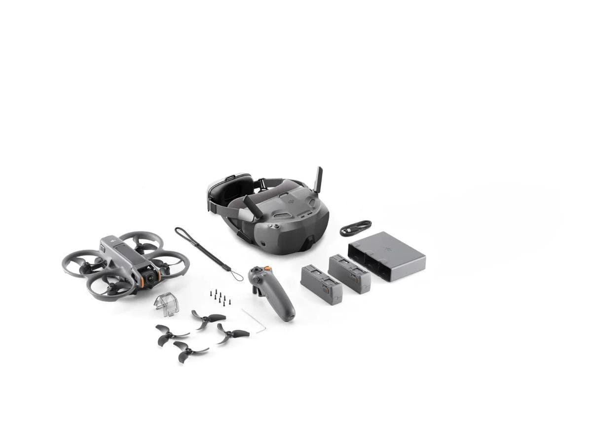 Dji Avata 2 Fly Smart Combo – Dron Fpv Z 3 Akumulatorami, 23 Minuty Lotu