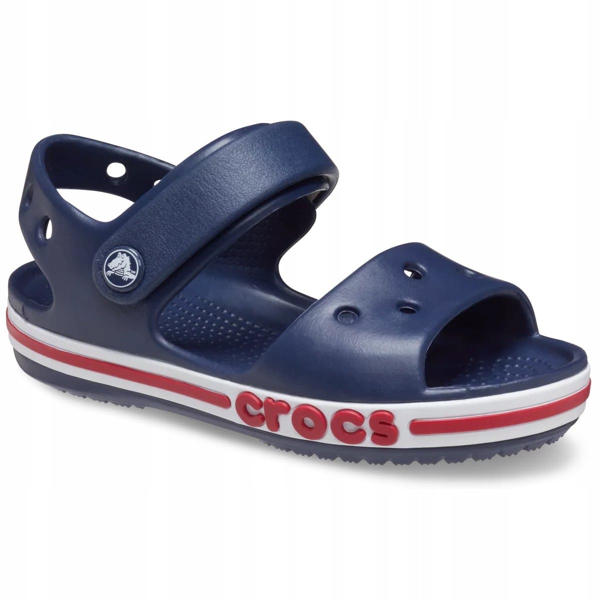 Dziecięce Lekkie Sandały Na Rzep Buty Crocs Bayaband 211054 Sandal 33-34