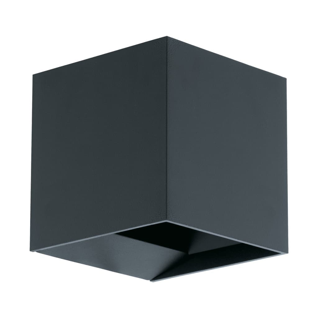 Eglo Zewnętrzna Lampa Ścienna Led Calpino, 2 X 3,3 W, Antracytowa