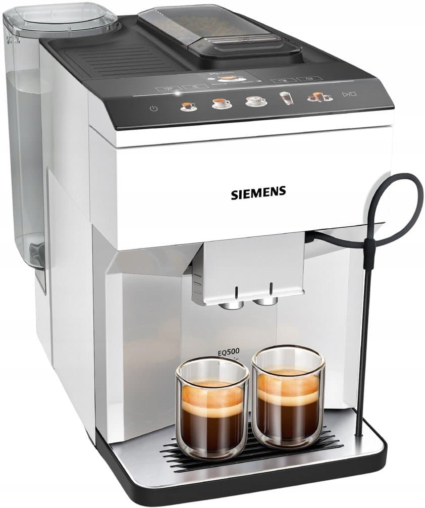 Ekspres ciśnieniowy Siemens EQ.500 TP515R02 1500 W 1,9l 15,0 bar Biały