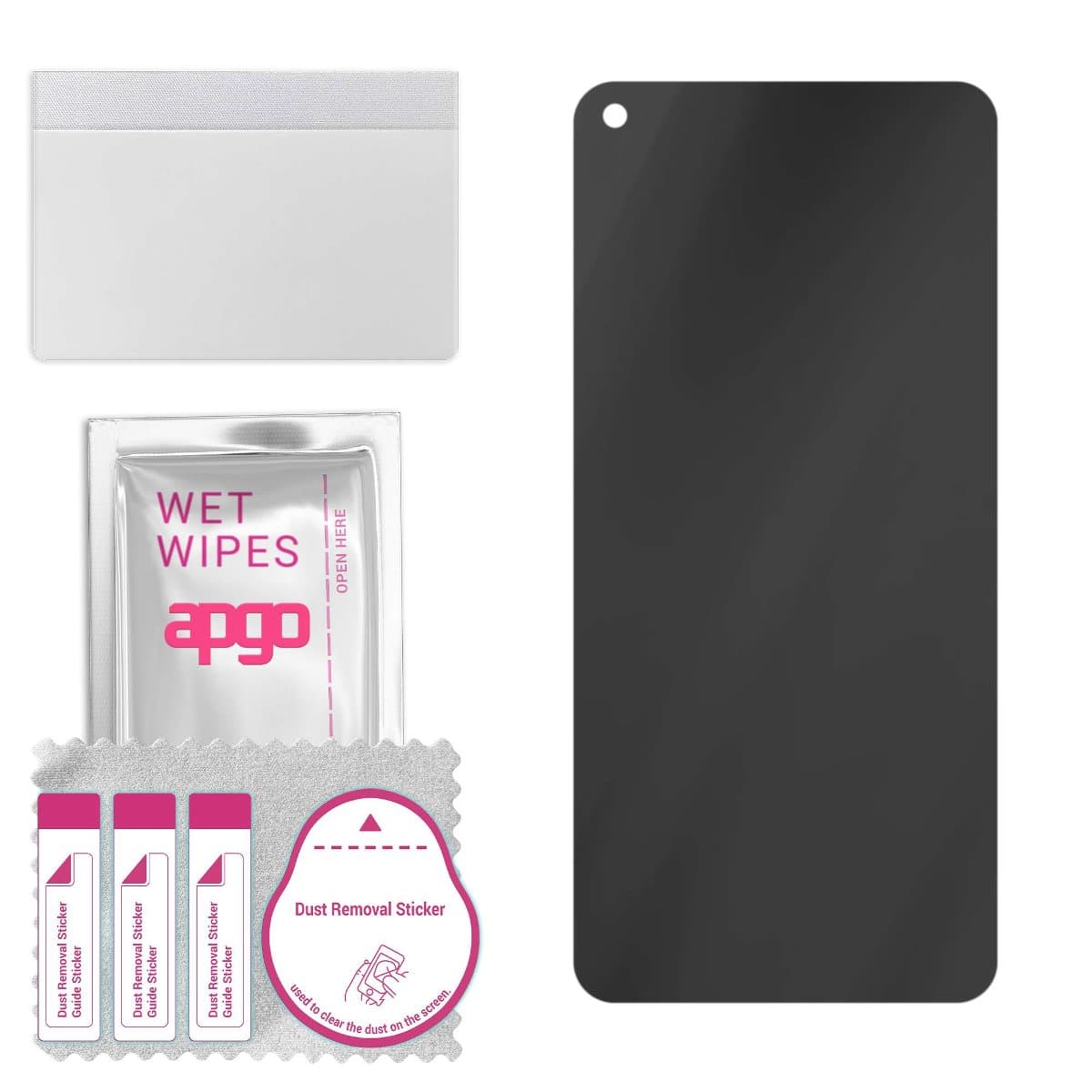 Filtr prywatyzujący Privacy 7H do Tecno Spark 5 Pro - apgo Flexible Glass niepękający