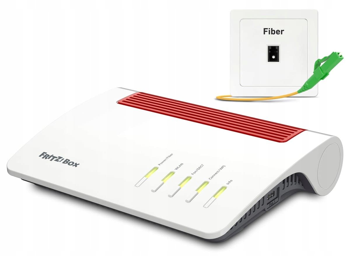 FRITZ!Box 5590 Fiber router bezprzewodowy Gigabit Ethernet Dual-band (2.4 G