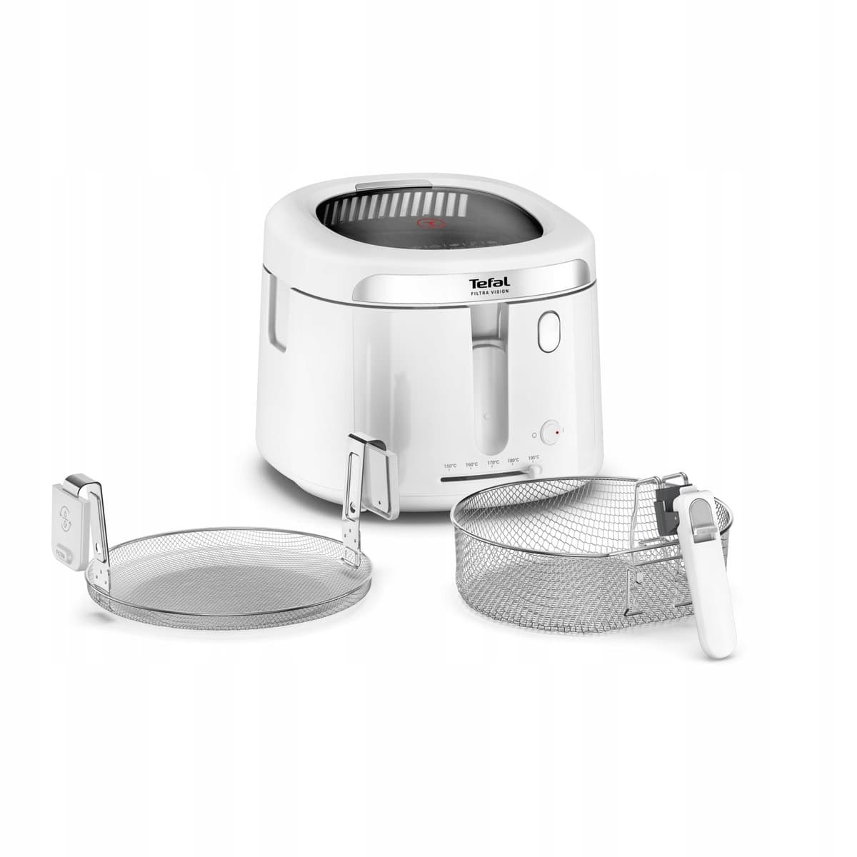 Frytkownica tradycyjna Tefal Filtra Vision FF2541 1900W 2,1L Biała