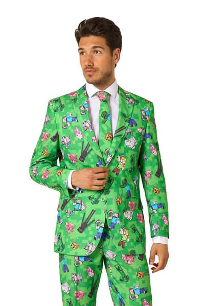 Garnitur męski Minecraft licencja OppoSuits -54