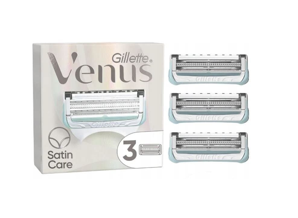 GILLETTE Venus Satin Głowice wymienne do linii bikini, 3 szt.