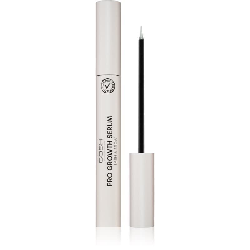 Gosh PRO Growth Serum wegańskie serum na porost rzęs i brwi odcień Transparent 8 ml
