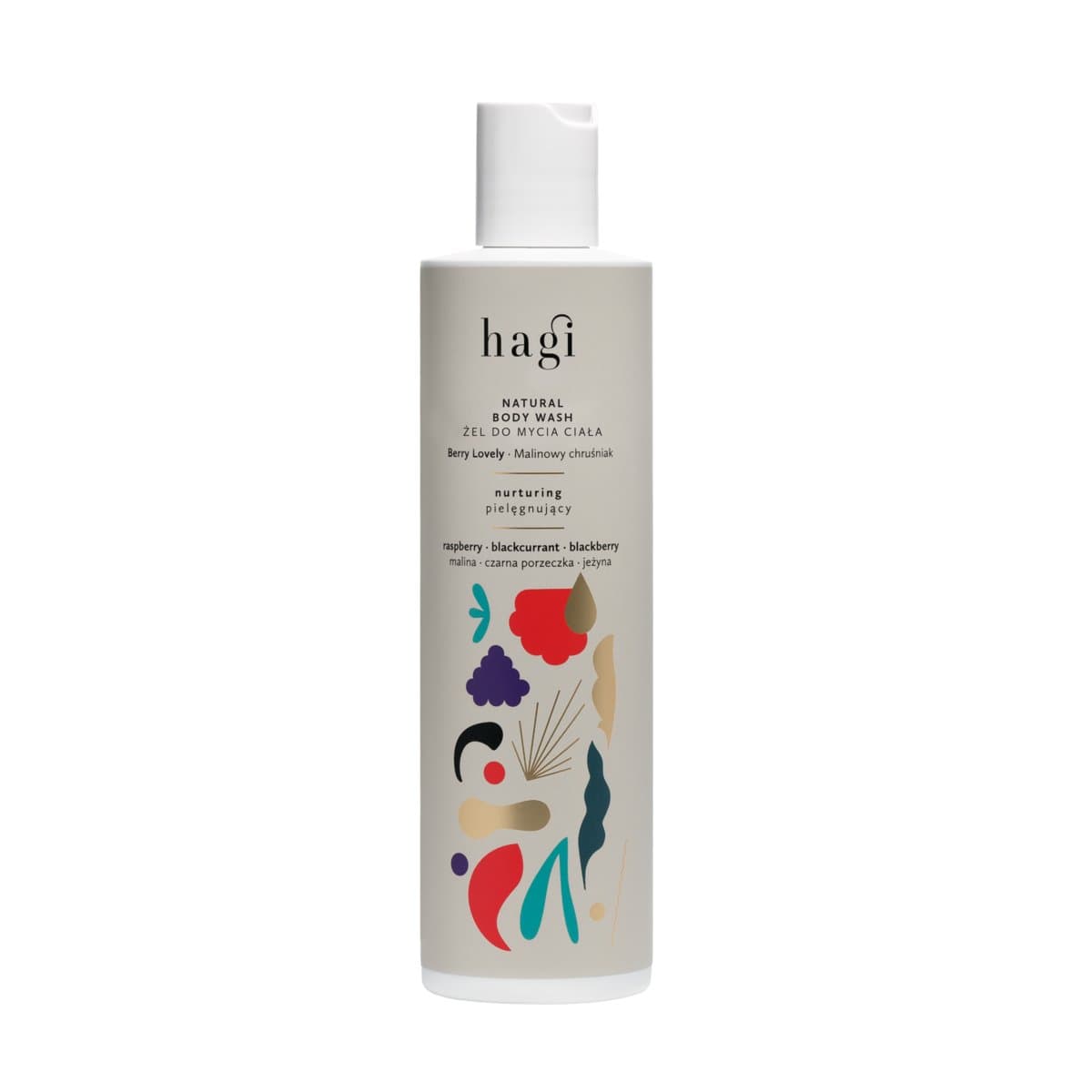 HAGI, Żel do mycia ciała Malinowy Chruśniak, 300 ml