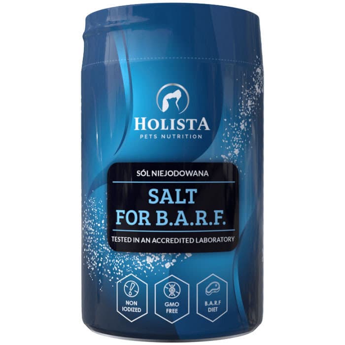 Holista Salt for B.A.R.F Sól do diety BARF dla psów i kotów 400g